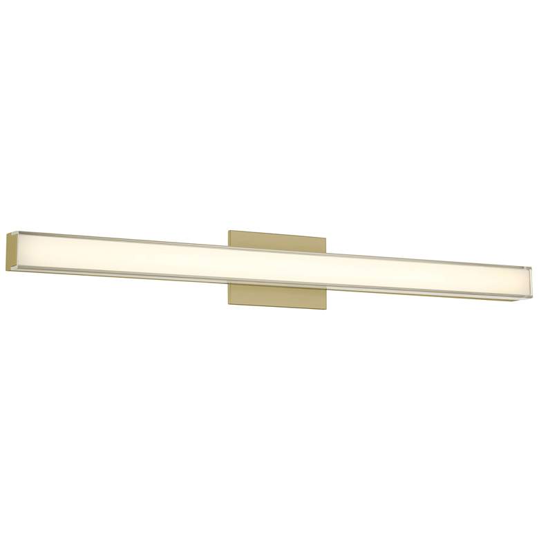 Image 1 Vantage 1-Light LED Ashen Brass Vanity Light