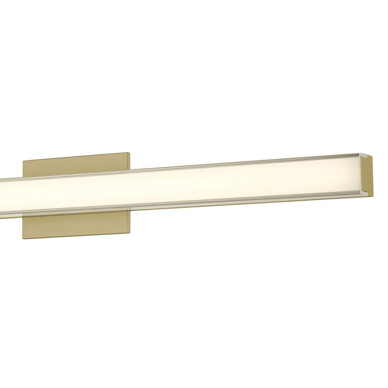 Image 2 Vantage 1-Light LED Ashen Brass Vanity Light more views