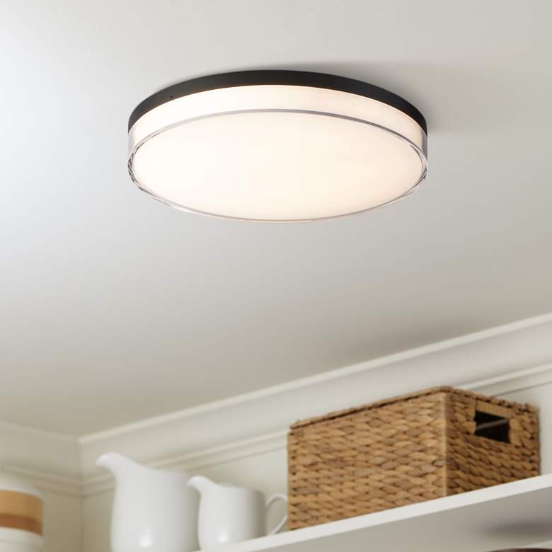 Image 1 Vantage 11" Wide Coal LED Ceiling Light