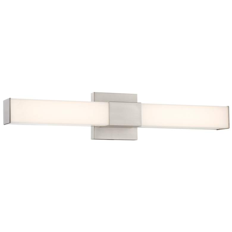 Image 1 Vantage 24" Wide Brushed Nickel LED Bath Light