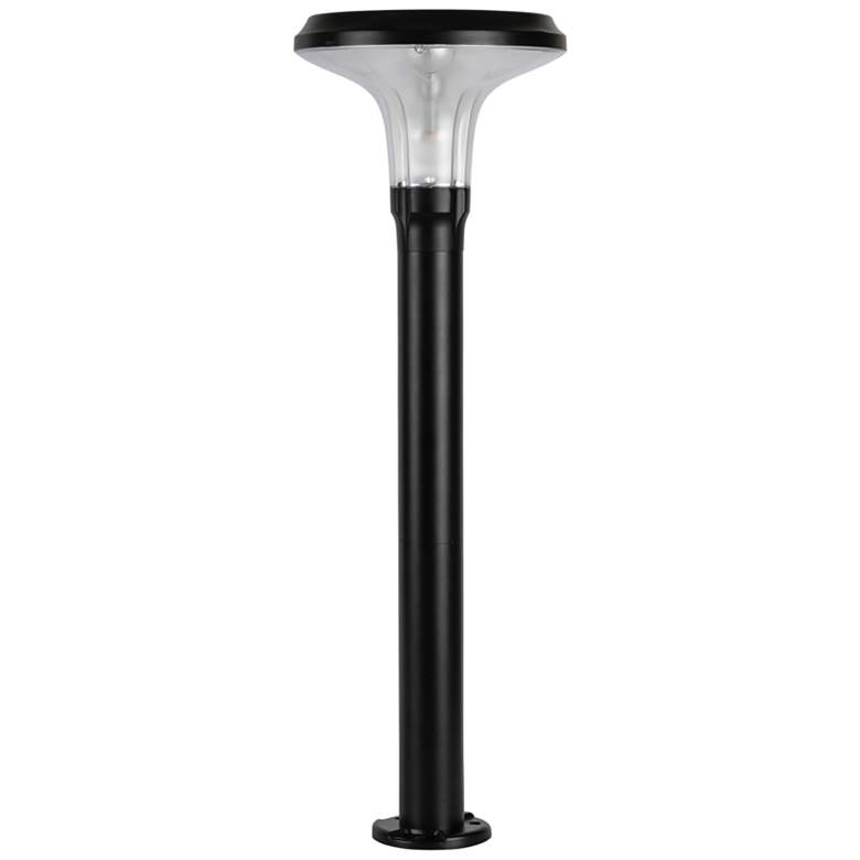 Image 2 Vantage 31 1/4 inch High Black Solar LED Bollard Path Light more views