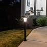 Watch A Video About the Vantage Black Solar LED Bollard Path Light