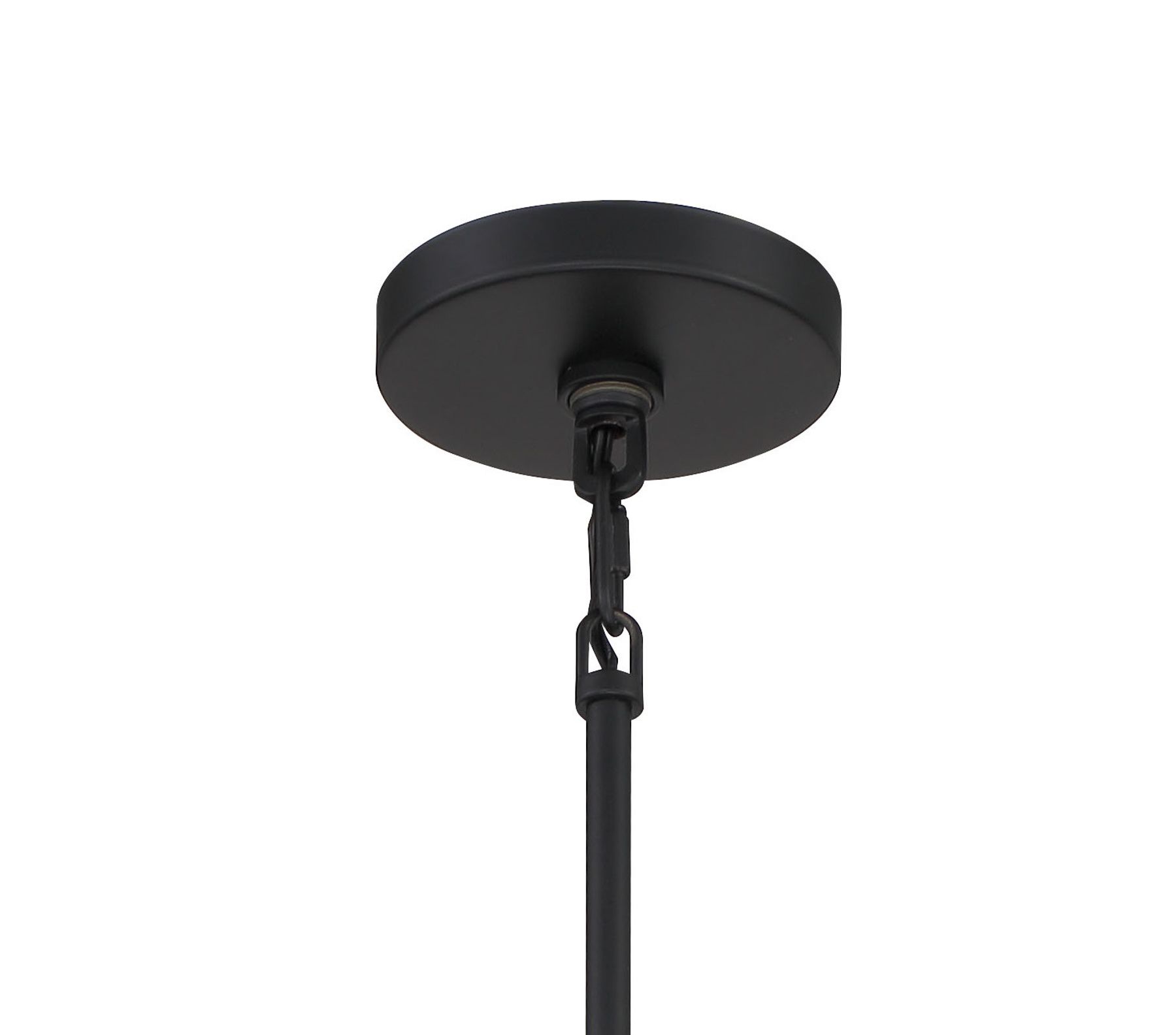 Image 3 Vantage Muncie 3-Light Black Chandelier more views