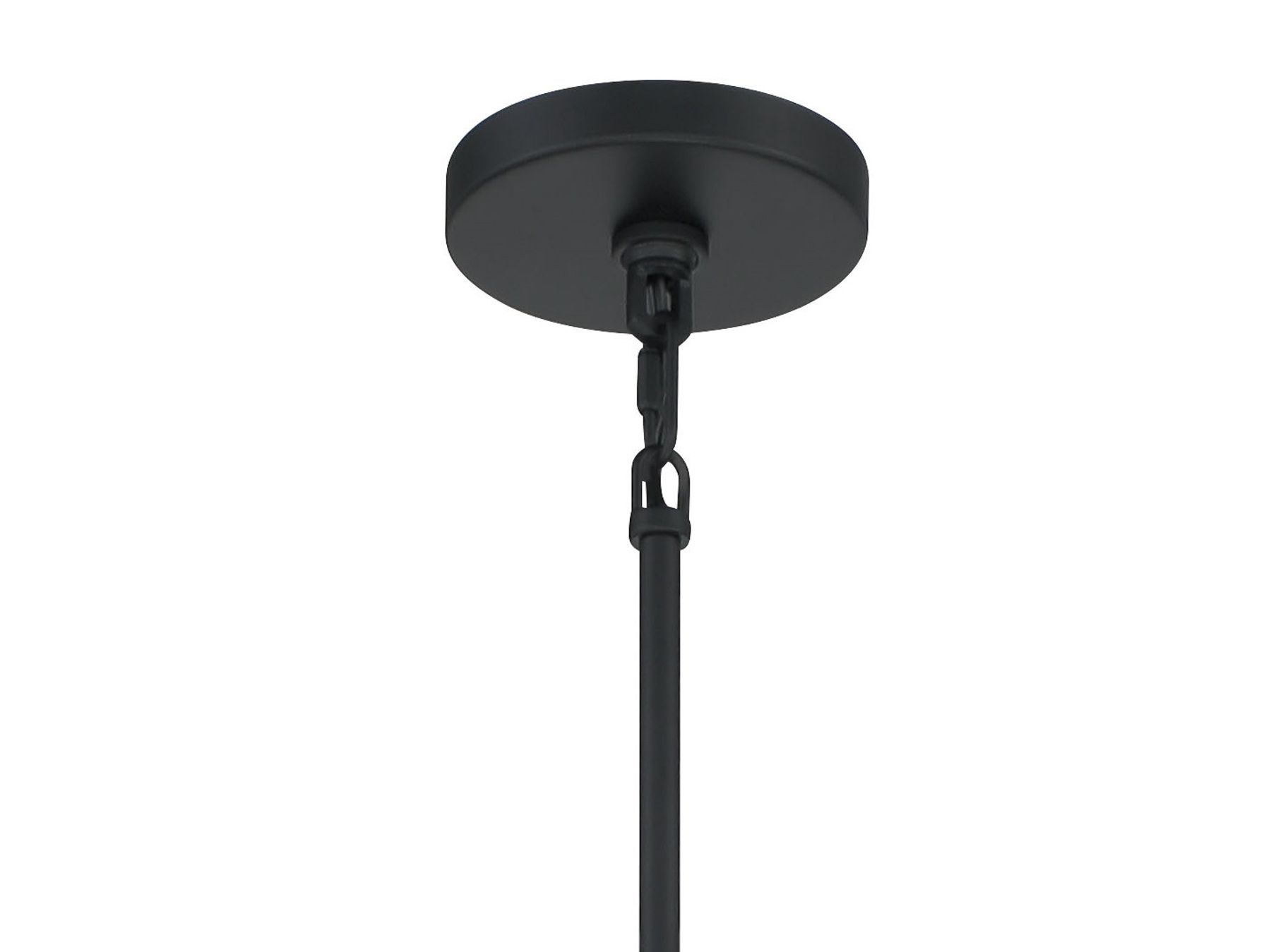 Image 3 Vantage Muncie 5-Light Black Chandelier more views