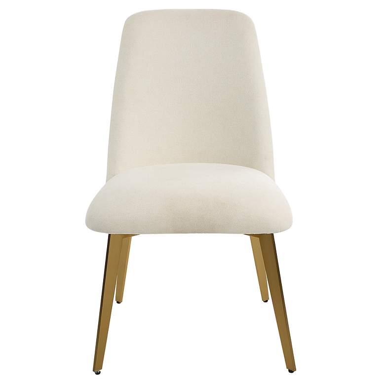 Image 2 Vantage Off White Fabric Dining Chair