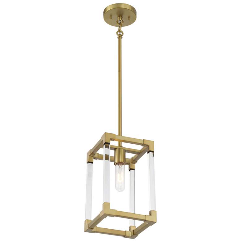 Image 3 Vantage Oro District 1-Light Soft Brass Mini Pendant more views