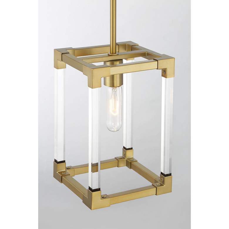 Image 4 Vantage Oro District 1-Light Soft Brass Mini Pendant more views