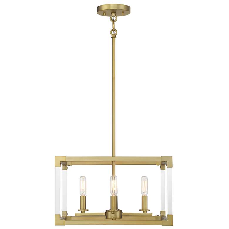 Image 4 Vantage Oro District 4-Light Soft Brass Pendant more views