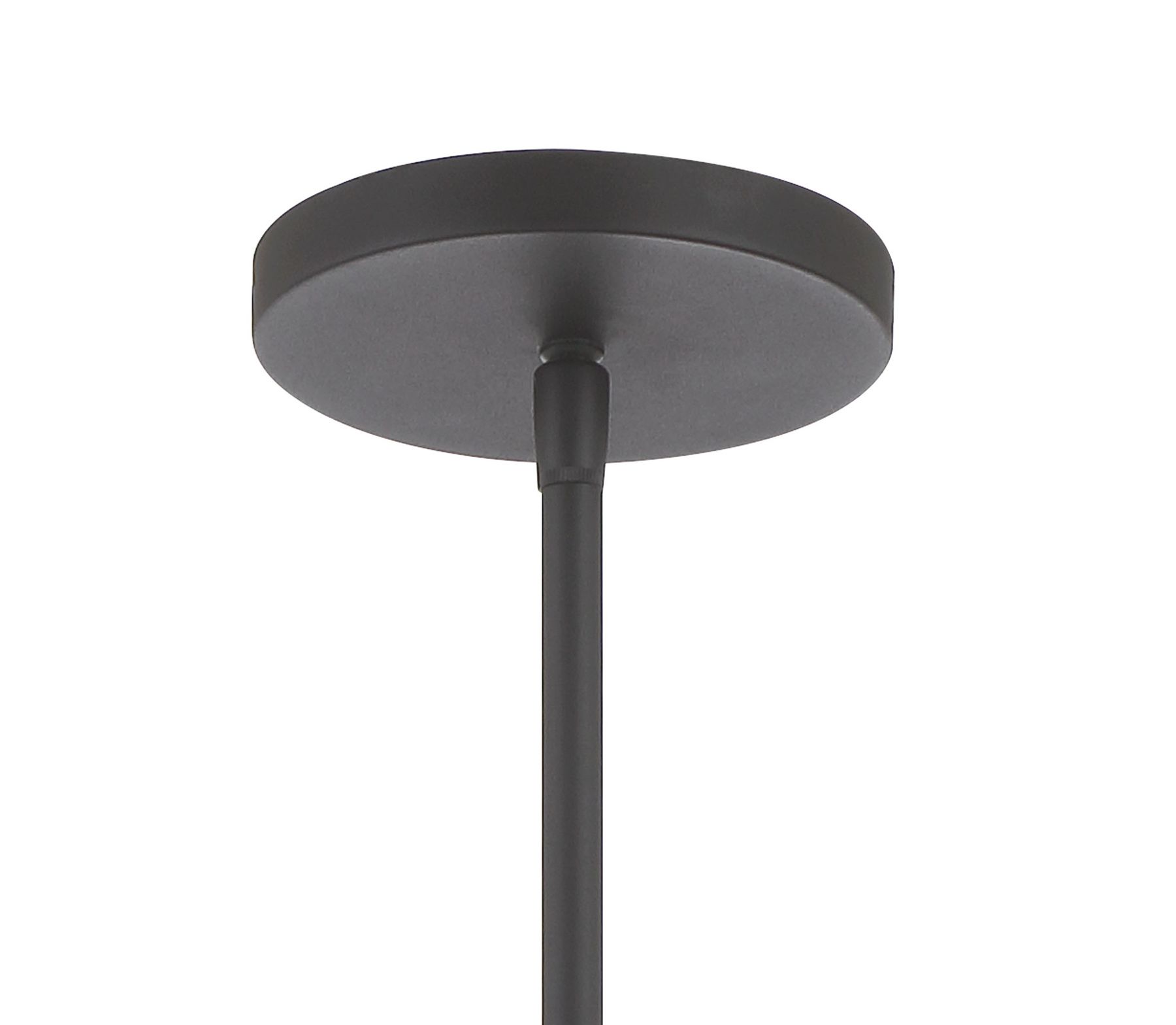Image 3 Vantage Parsons Studio 1-Light Black Pendant with Glass Shades more views