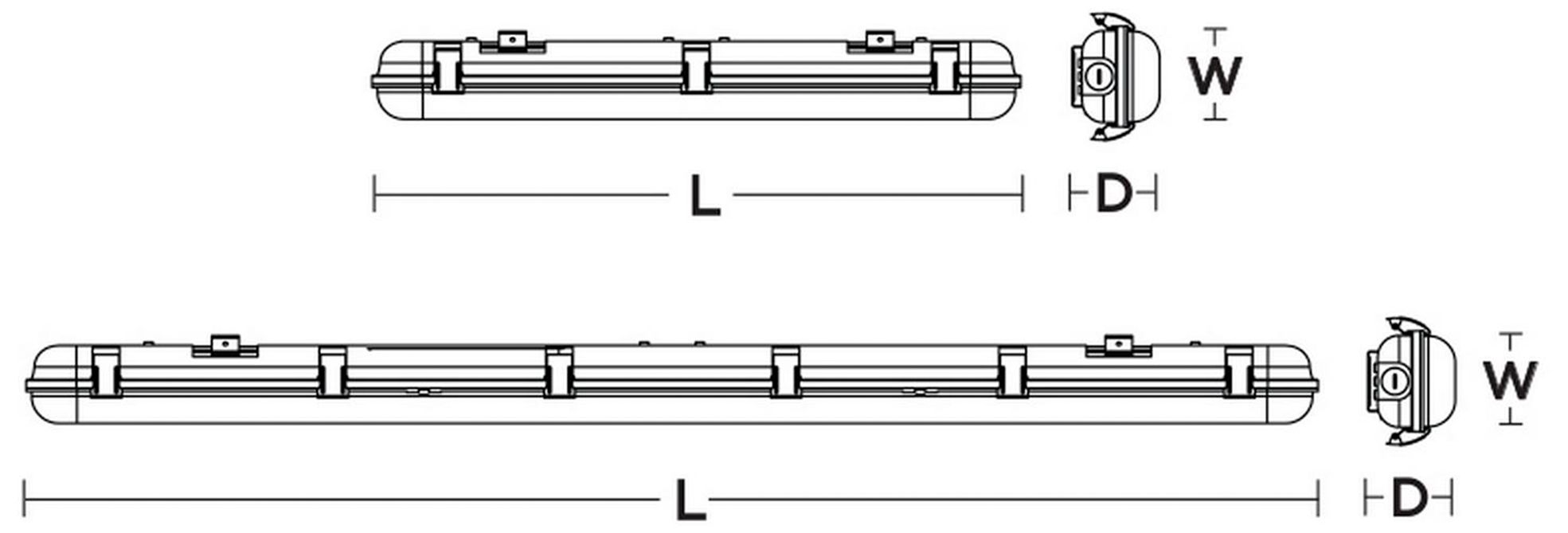 Image 2 Vaportite 47" LED Linear more views