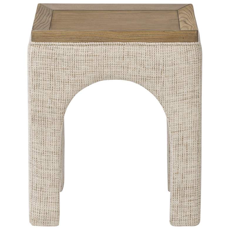 Image 1 Varaluz 16" Wide Continental Harvest Oak/Sand Side Table