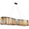 Varaluz Affinity 60" Wide Natural Capiz Shell Chandelier