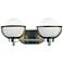 Varaluz Aris 17 3/4" Wide Brushed Nickel Bath Light