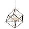 Varaluz Askew 34 1/4" Wide Silver Age 4-Light Pendant