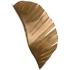 Varaluz Banana Leaf 17" High Tropical Gold 2-Light Wall Sconce