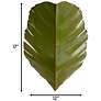 5_Varaluz Banana Leaf 17" High Tropical Green 2-Light Wall Sconce more views