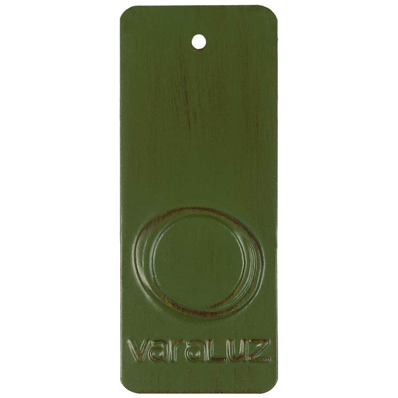 Image 7 Varaluz Banana Leaf 17" High Tropical Green 2-Light Wall Sconce more views