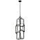 Varaluz Bar None 16"W Rustic Bronze 6-Light Foyer Pendant