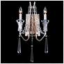 2_Varaluz Barcelona 15"H Transcend Silver 2-Light Wall Sconce more views