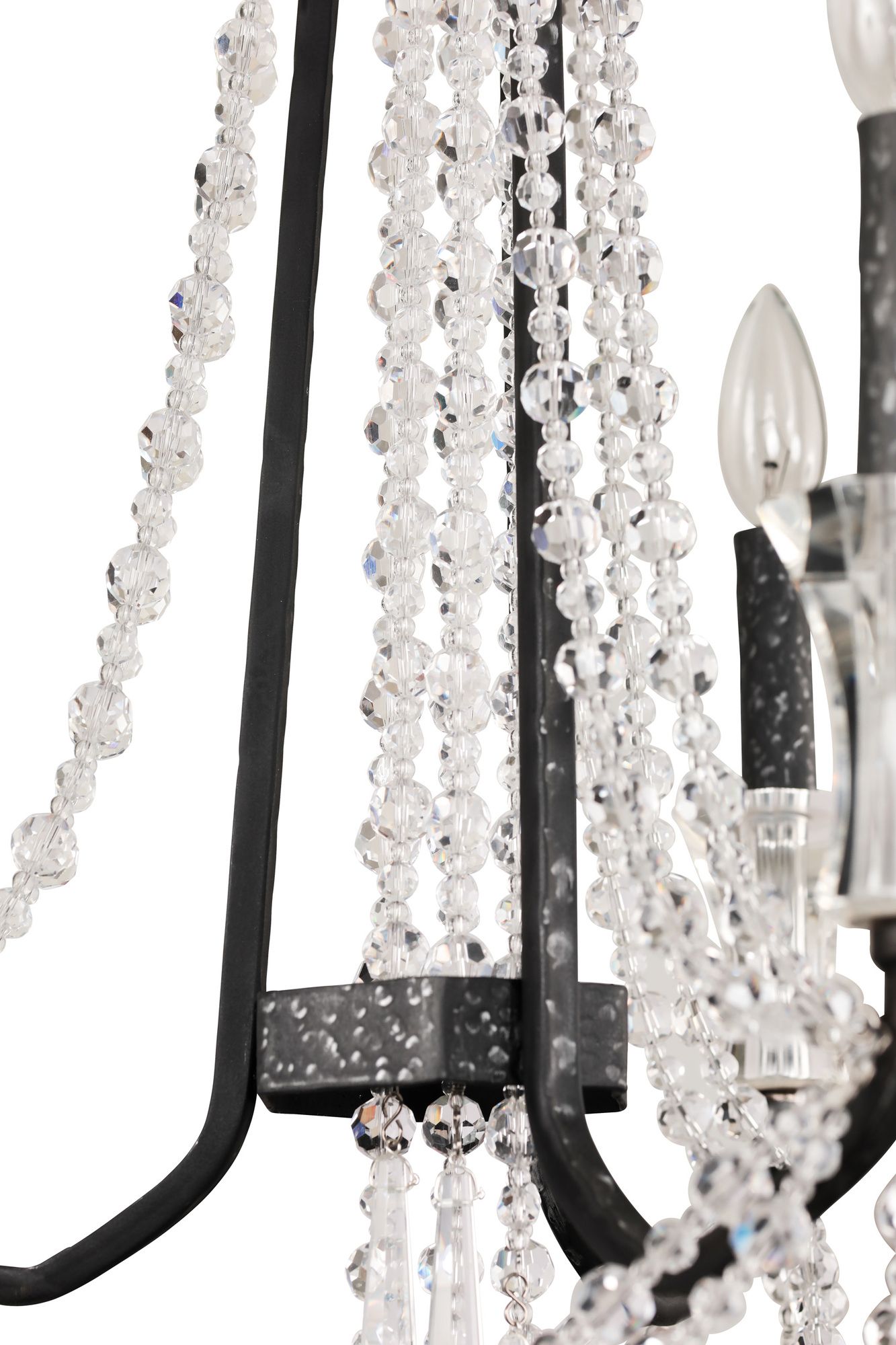 Image 2 Varaluz Barcelona 17" Wide Onyx 3-Light Chandelier more views