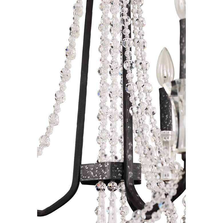 Image 4 Varaluz Barcelona 17" Wide Onyx 3-Light Chandelier more views
