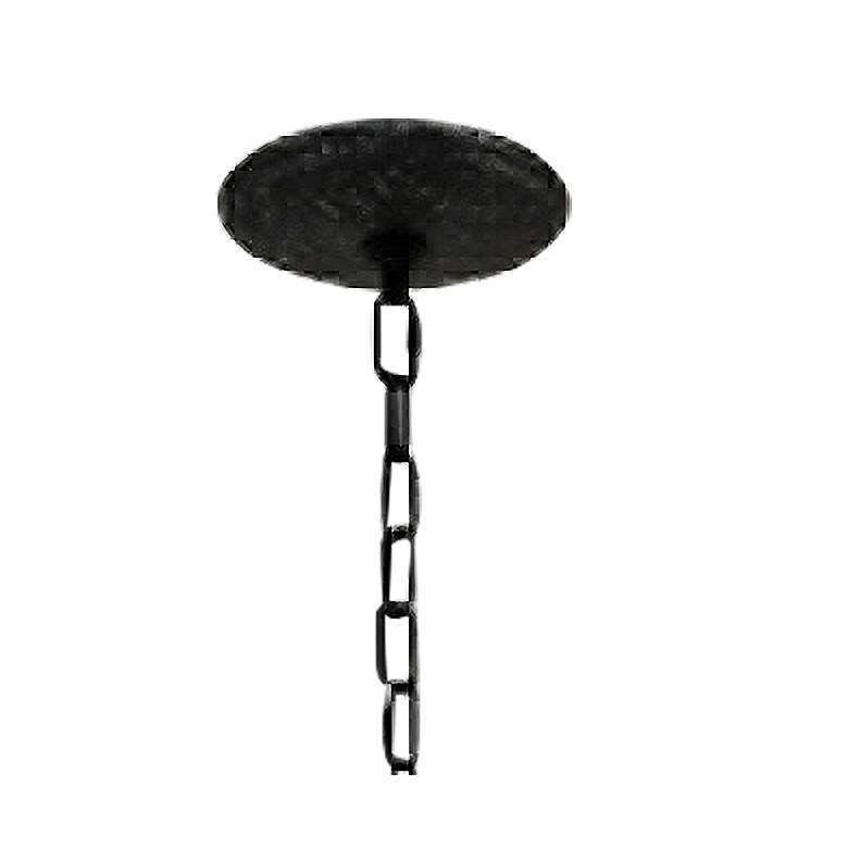 Image 3 Varaluz Barcelona 34 1/2"W Onyx Crystal 9-Light Chandelier more views