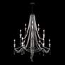 2_Varaluz Barcelona 44" Wide Onyx Crystal 12-Light Chandelier more views