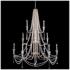 Varaluz Barcelona 44"W Transcend Silver 12-Light Chandelier