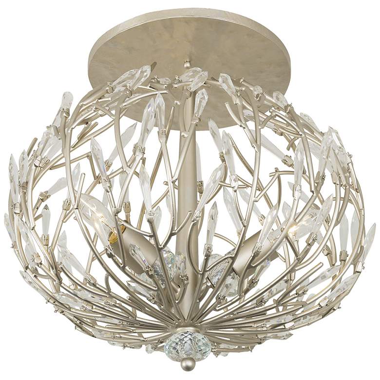 Image 4 Varaluz Bask 18" Wide Gold Dust 3-Light Ceiling Light more views