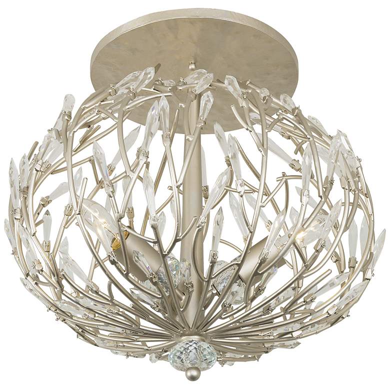 Image 4 Varaluz Bask 18 inch Wide Gold Dust 3-Light Ceiling Light more views