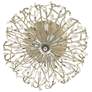 6_Varaluz Bask 18" Wide Gold Dust 3-Light Ceiling Light more views