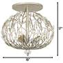 Varaluz Bask 18" Wide Gold Dust 3-Light Ceiling Light