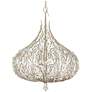3_Varaluz Bask 32" Wide Gold Dust Crystal Pendant Light more views