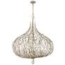 4_Varaluz Bask 32" Wide Gold Dust Crystal Pendant Light more views