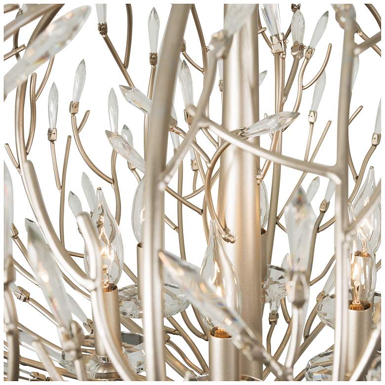 Image 5 Varaluz Bask 32" Wide Gold Dust Crystal Pendant Light more views