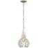 Varaluz Bask 8" Wide Gold Dust Modern Crystal Mini Pendant