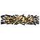 Varaluz Bermuda 28 1/2" Wide Antique Gold 4-Light Bath Light