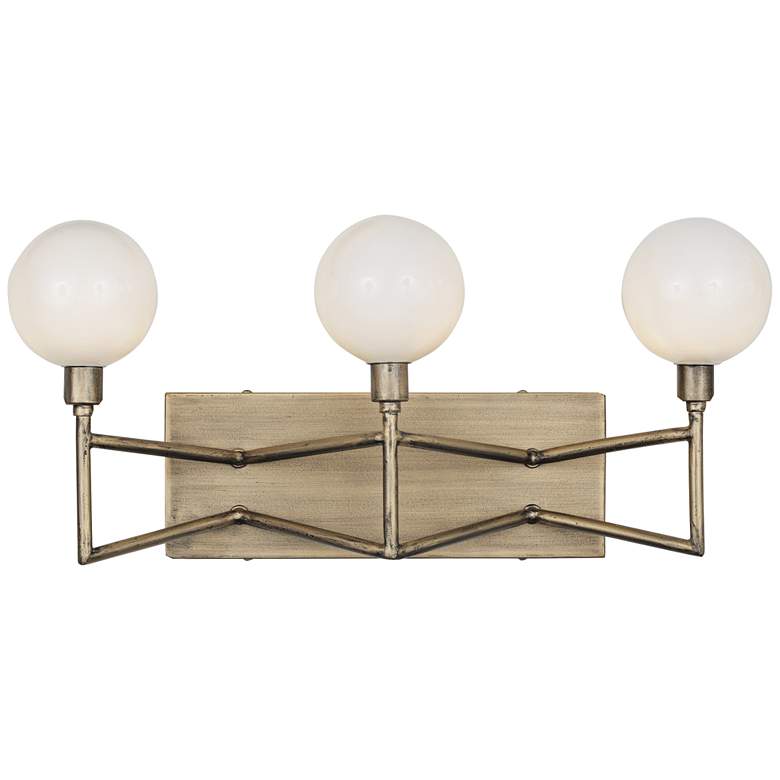 Image 1 Varaluz Bodie 17" Wide 3-Light Havana Gold Bath Light
