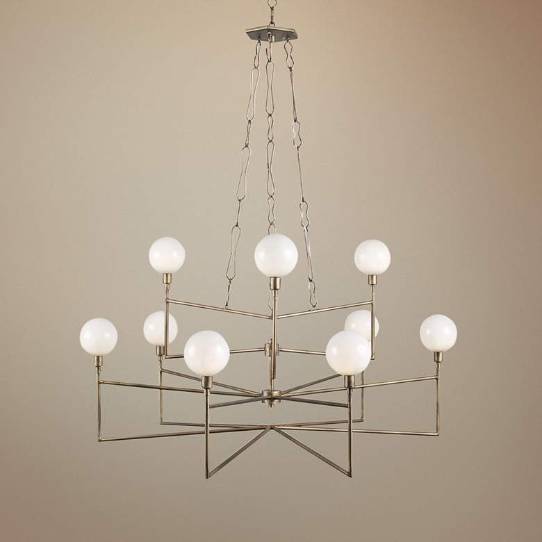 Image 1 Varaluz Bodie 36" Wide Havana Gold 9-Light Chandelier