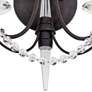 Varaluz Brentwood 11" Wide Black Wall Sconce