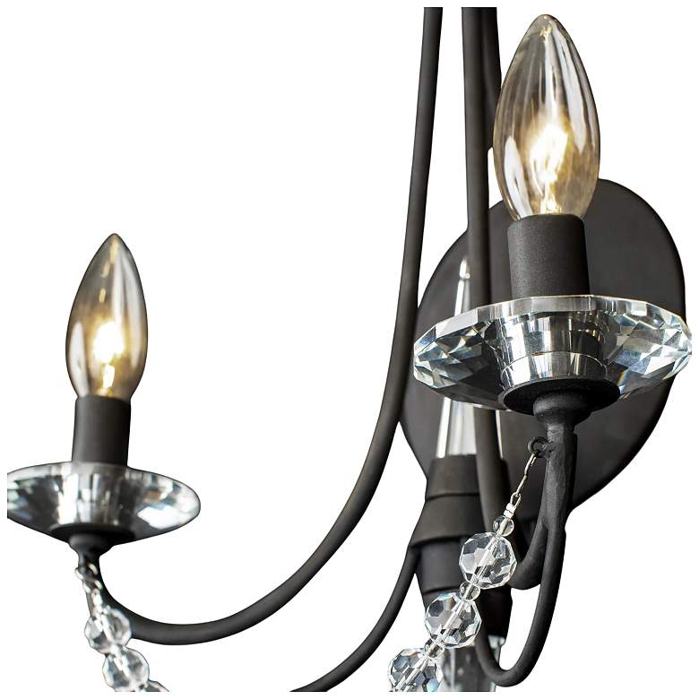 Image 4 Varaluz Brentwood 11" Wide Black Wall Sconce more views