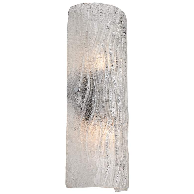 Image 3 Varaluz Brilliance 15 1/2" High Chrome Wall Sconce more views