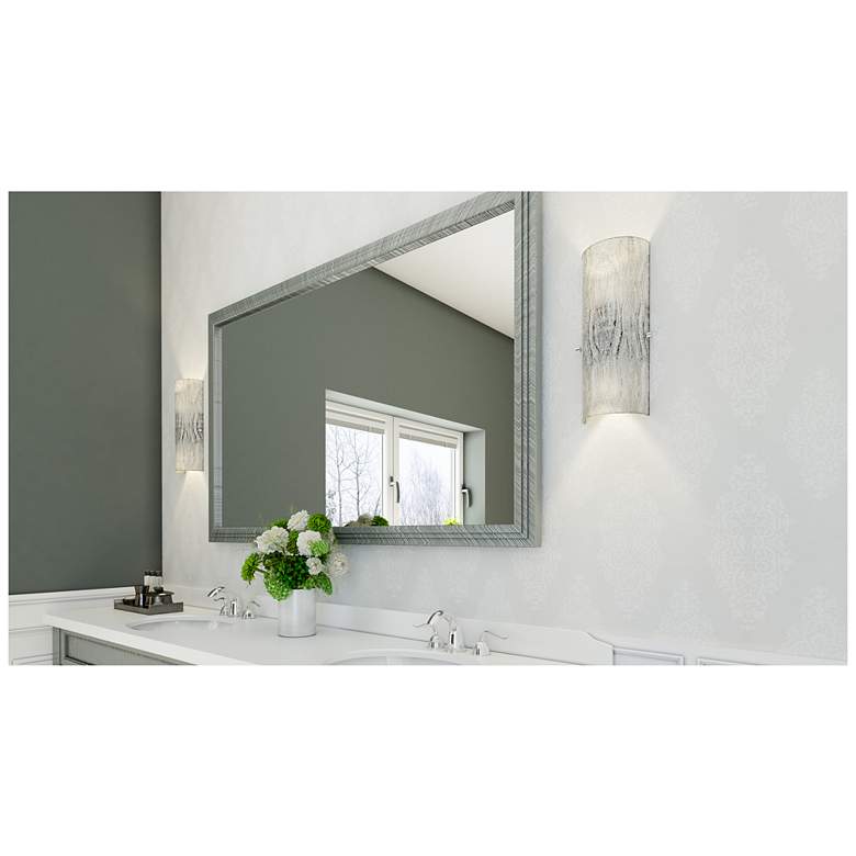 Image 6 Varaluz Brilliance 15 1/2" High Chrome Wall Sconce more views
