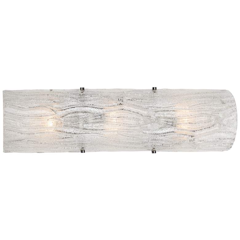 Image 2 Varaluz Brilliance 22" High Chrome 3-Light Bath Light