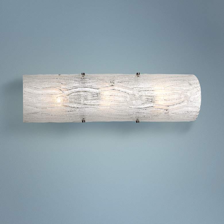 Image 1 Varaluz Brilliance 22" High Chrome 3-Light Bath Light