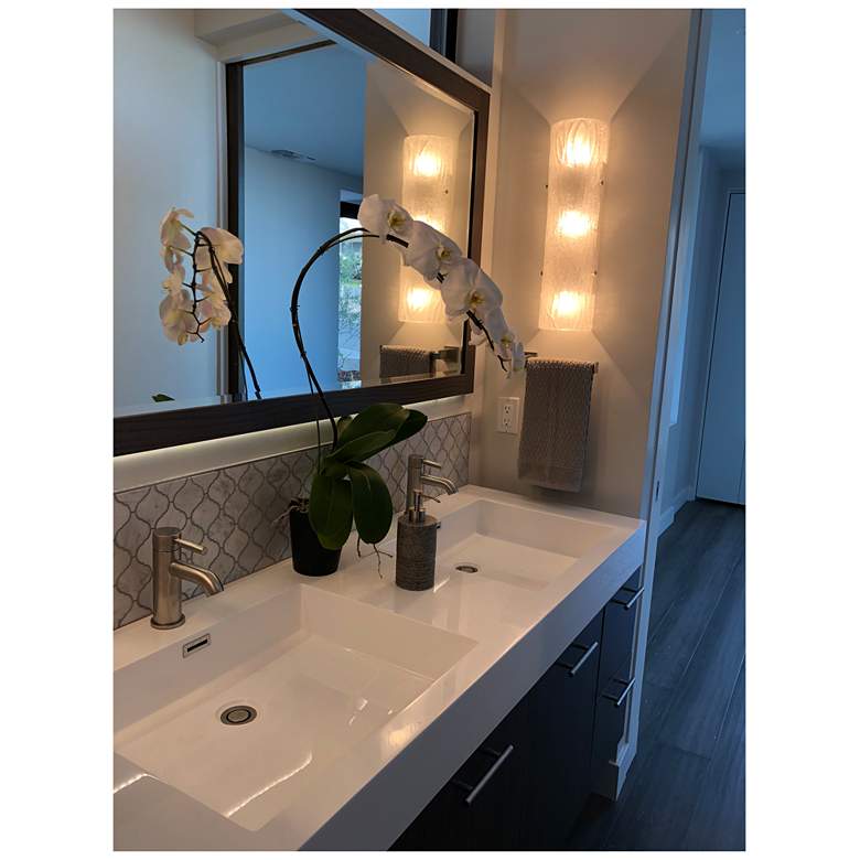 Image 5 Varaluz Brilliance 22" High Chrome 3-Light Bath Light more views