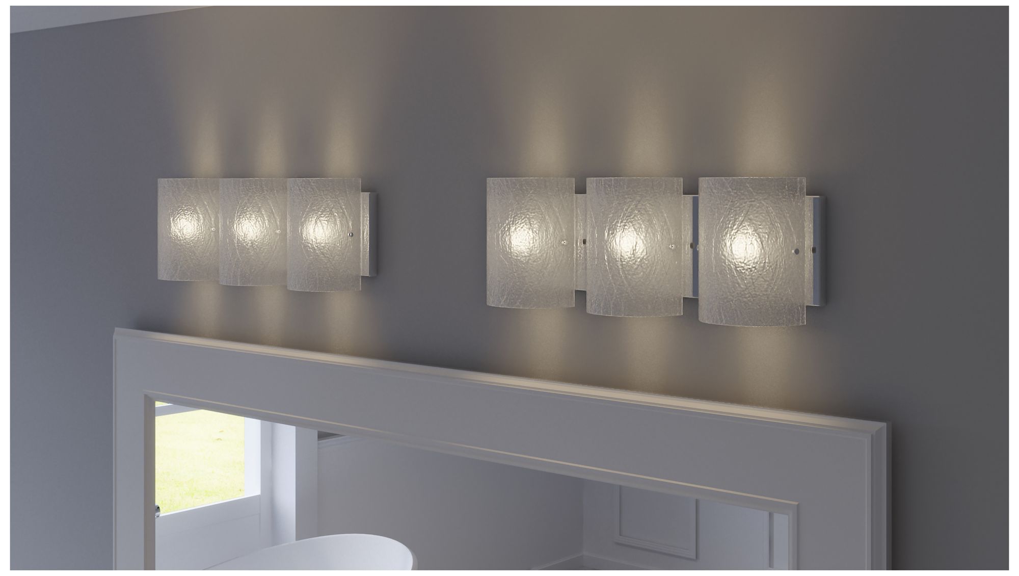 Varaluz Brilliance 23 1/4" Wide Chrome 3-Light Bath Light