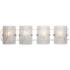 Varaluz Brilliance 31 1/4" Wide Chrome 4-Light Bath Light