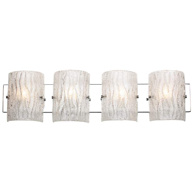 Image 4 Varaluz Brilliance 31 1/4" Wide Chrome 4-Light Bath Light more views