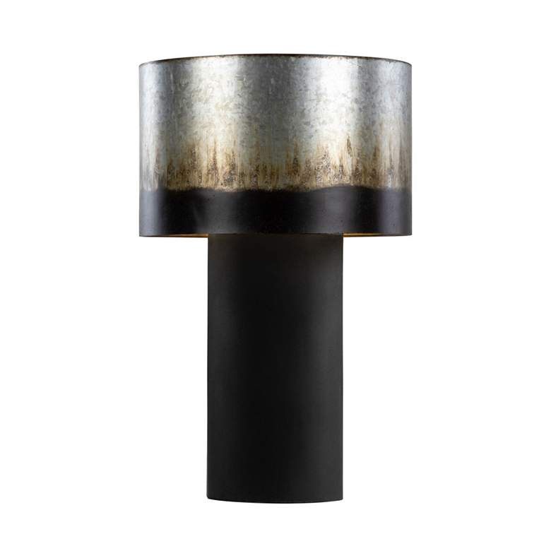 Image 3 Varaluz Cannery 25" High Black Ombre Galvanized Modern Table Lamp more views